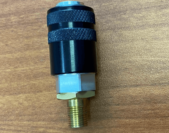 Adapter to connect old isoTube septum valve to current isoTube