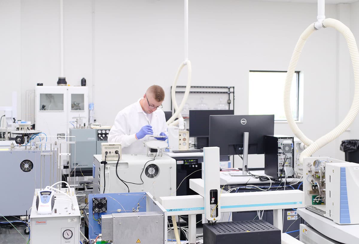 scientist working in a lab